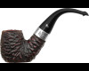 Peterson St. Patrick's Day Pipe 2025 Rusticated 304 w/P-Lip Stem  Peterson St. Patrick's Day Pipe 2025 Rusticated 304 w/P-Lip Stem